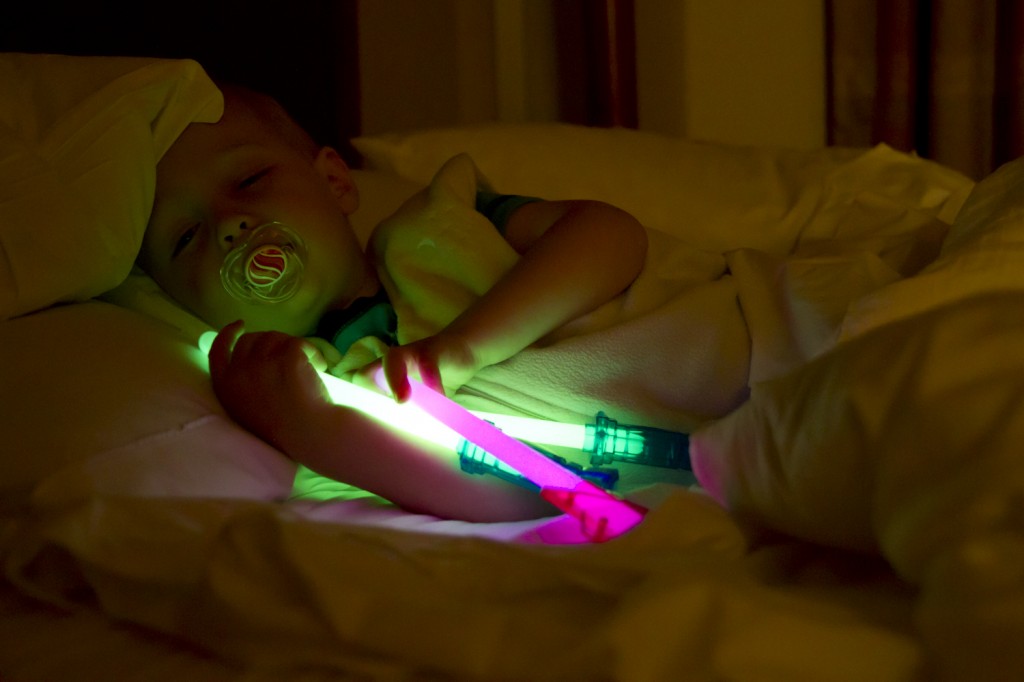 Fistful of lightsabers.
